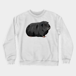 Black guinea pig Crewneck Sweatshirt